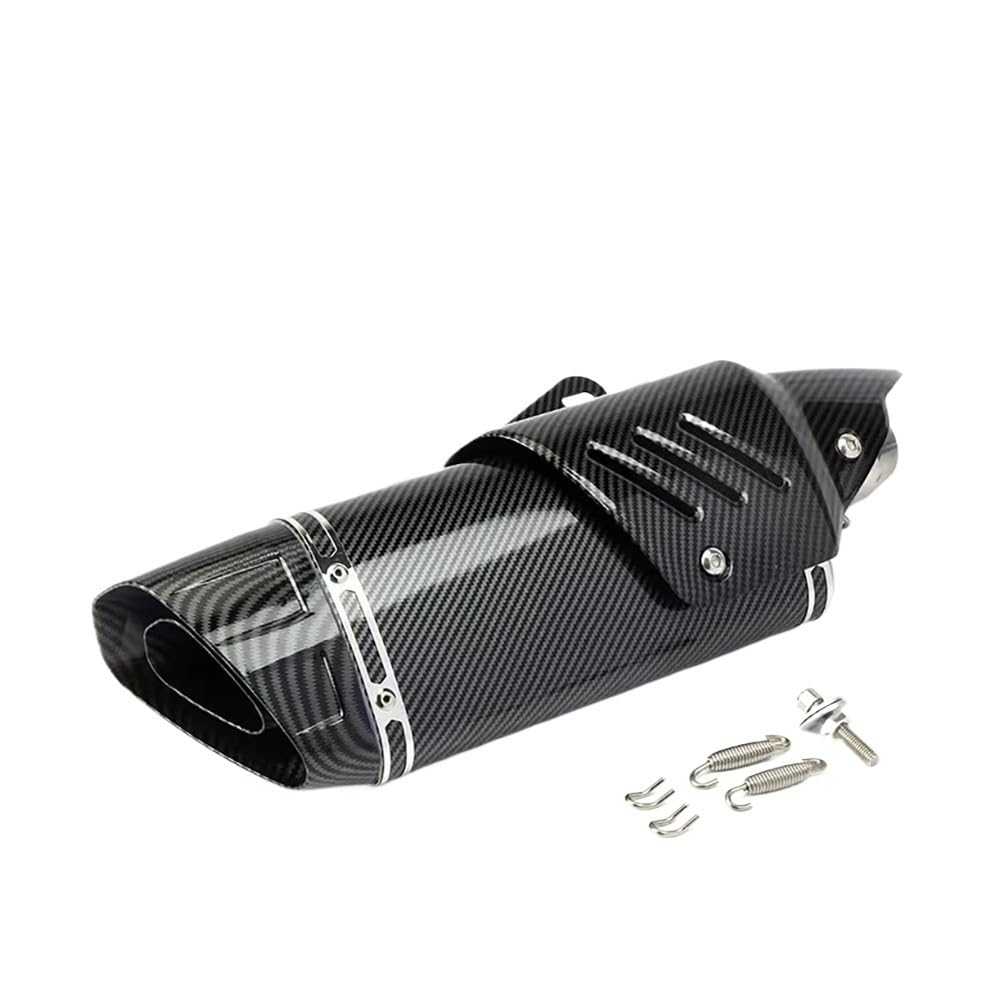 BIKKJBK Motorrad Schalldämpfer Universal Motocross Auspuff Motorrad Rohr Schalldämpfer Fahrrad Für CBR650F CBR300 Z250 Z400 Z900 Z800 R3 R6 BIKKJBK Motorrad Schalldämpfer Universal Motocross Auspuff Motorrad Rohr Schalldämpfer Fahrrad Für CBR650F CBR300 Z250 Z400 Z900 Z800 R3 R6 von BIKKJBK