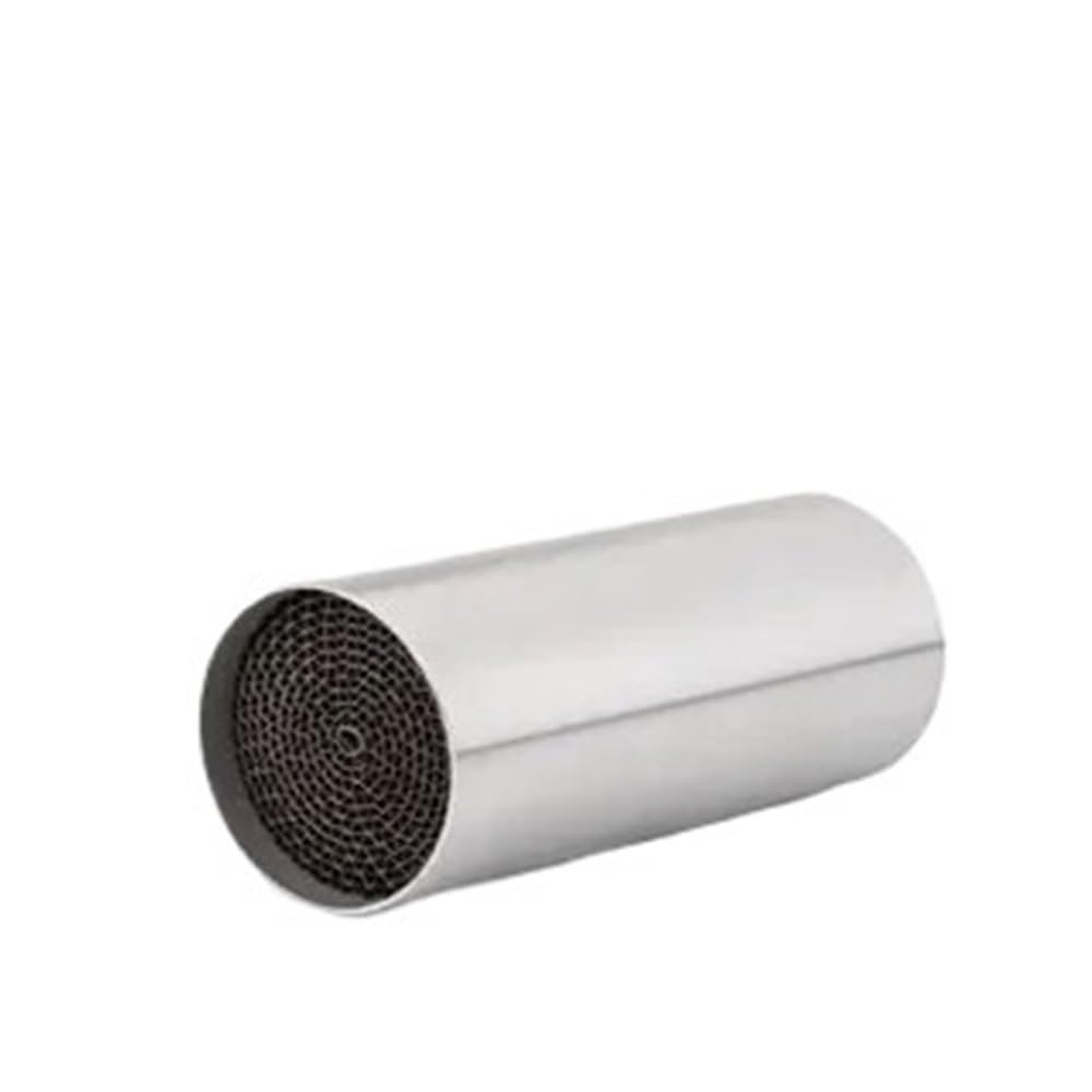 BIKKJBK Motorrad Schalldämpfer Universal Motorrad 35/42/45/48/50/53MM Vorne Mitte Ende Für Auspuff Schalldämpfer Noise Sound BIKKJBK Motorrad Schalldämpfer Universal Motorrad 35/42/45/48/50/53MM Vorne Mitte Ende Für Auspuff Schalldämpfer Noise Sound von BIKKJBK