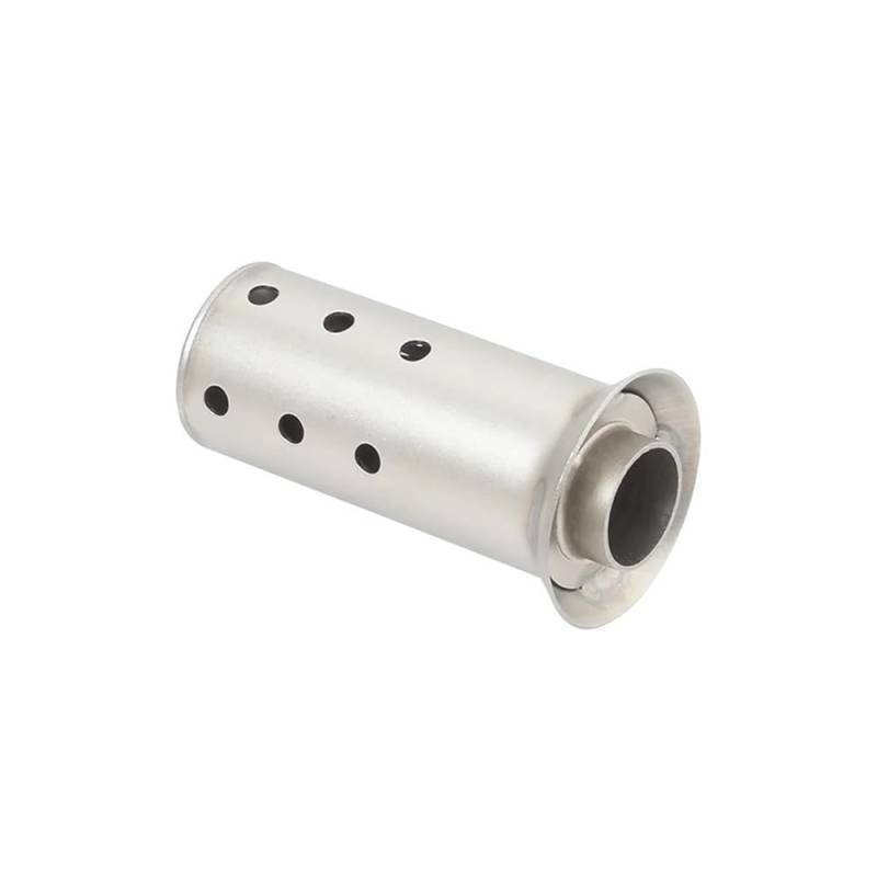 BIKKJBK Motorrad Schalldämpfer Universal Motorrad 51mm 60mm Auspuff Schalldämpfer Schalldämpfer Verbindungsrohr 63mm Verbessern Eliminieren Reduzieren Lärm von BIKKJBK