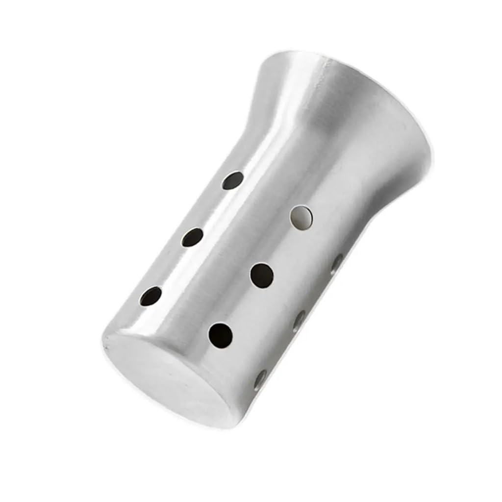 BIKKJBK Motorrad Schalldämpfer Universal Motorrad 51mm Auspuff Schalldämpfer Schalldämpfer Reduzierer Auspuff Schalldämpfer Kollektor BIKKJBK Motorrad Schalldämpfer Universal Motorrad 51mm Auspuff Schalldämpfer Schalldämpfer Reduzierer Auspuff Schalldämpfer Kollektor von BIKKJBK