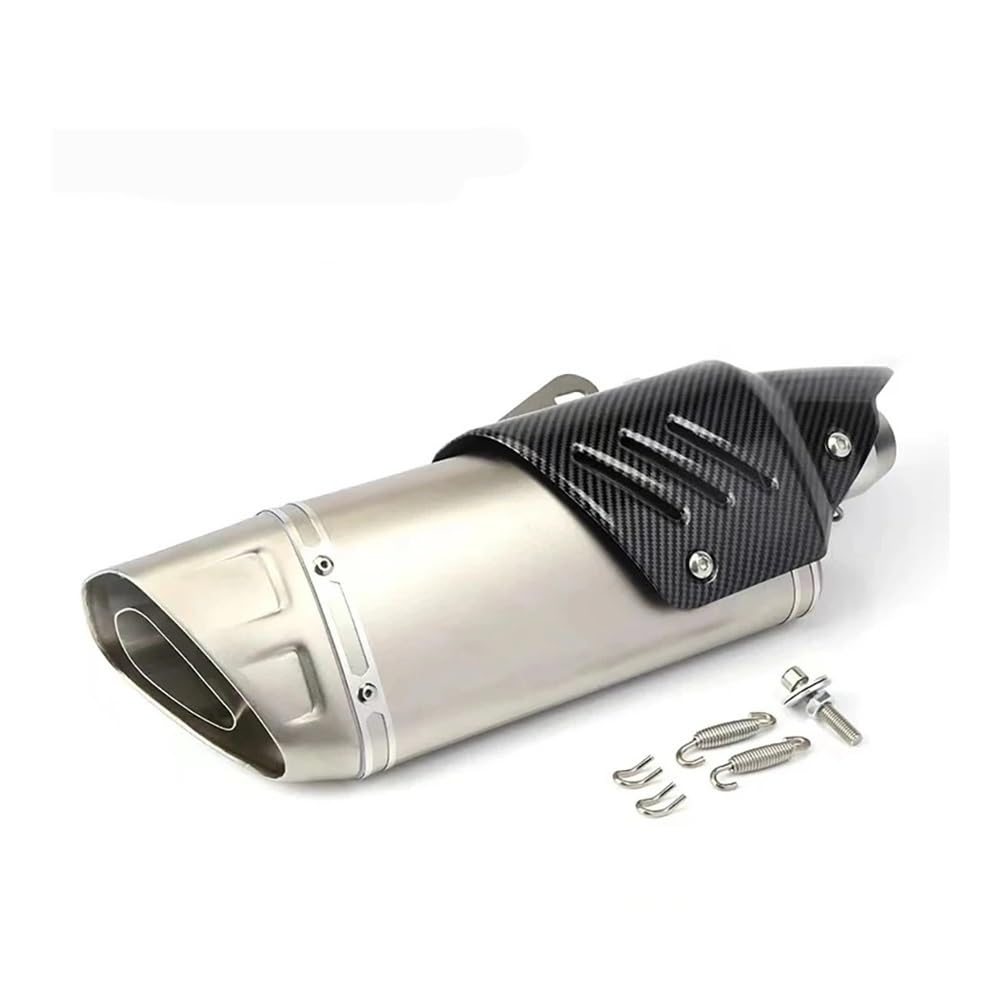 BIKKJBK Motorrad Schalldämpfer Universal Motorrad Auspuff Schalldämpfer Auspuff Schalldämpfer Für CBR650F CBR300 Z250 Z400 Z900 Z800 R3 R6 Motorrad Fahrrad BIKKJBK Motorrad Schalldämpfer Universal Motorrad Auspuff Schalldämpfer Auspuff Schalldämpfer Für CBR650F CBR300 Z250 Z400 Z900 Z800 R3 R6 Motorrad Fahrrad von BIKKJBK