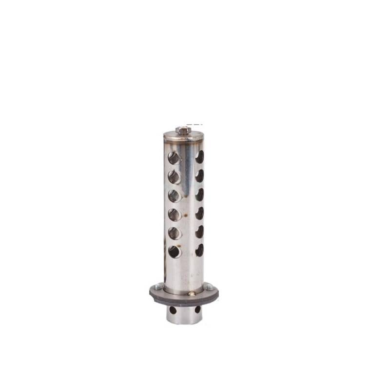 BIKKJBK Motorrad Schalldämpfer Universal Outlet 51mm 48mm Drehbare Einstellbare Motorrad Auspuff Schalldämpfer Noise Sound Eliminator Schalldämpfer von BIKKJBK