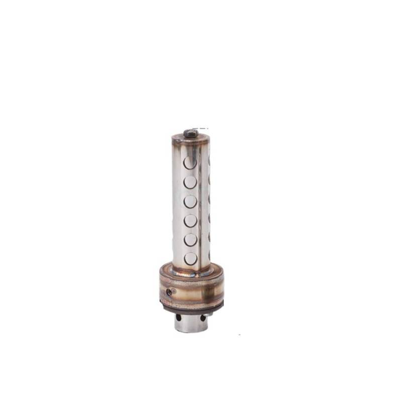 BIKKJBK Motorrad Schalldämpfer Universal Outlet 51mm 48mm Drehbare Einstellbare Motorrad Auspuff Schalldämpfer Noise Sound Eliminator Schalldämpfer von BIKKJBK