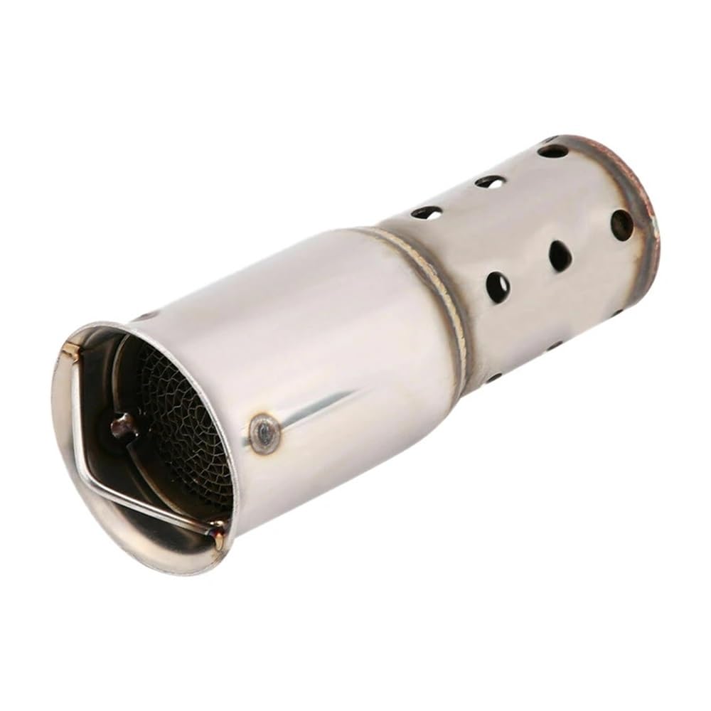 BIKKJBK Motorrad Schalldämpfer Universeller 51-mm-Motorrad-Auspuffrohr-Geräusch-Sound-Eliminator BIKKJBK Motorrad Schalldämpfer Universeller 51-mm-Motorrad-Auspuffrohr-Geräusch-Sound-Eliminator von BIKKJBK