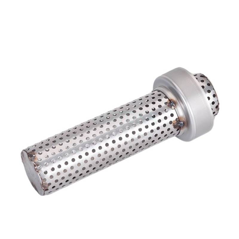 BIKKJBK Motorrad Schalldämpfer Universeller Motorrad-Auspuff, 51 Mm, 60 Mm, Modifizierter Schalldämpfer, Abnehmbarer Schalldämpfer, Geräusch-Sound-Eliminator von BIKKJBK