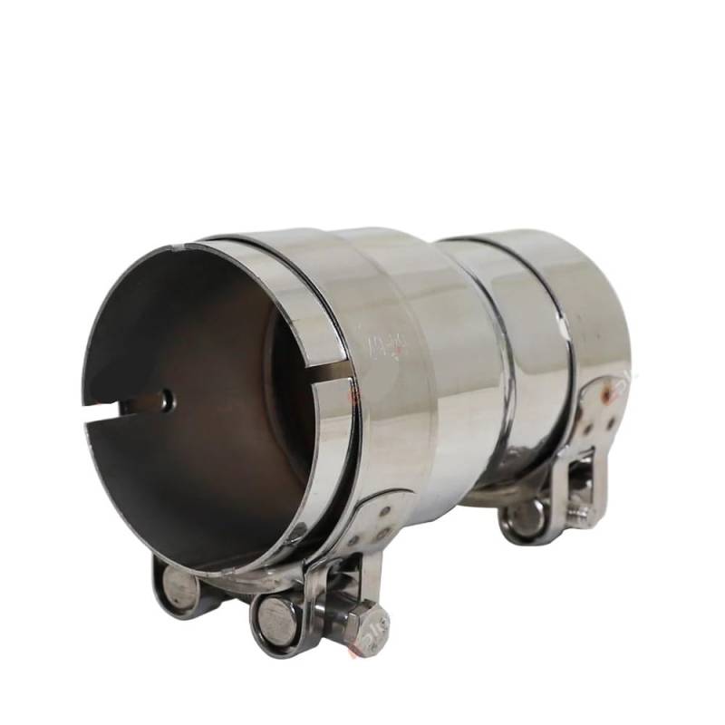 BIKKJBK Motorrad Schalldämpfer Universelles Motorradzubehör, Edelstahl-Auspuffrohr-Reduzierer-Adapter, Auspuffrohr, Geschweißtes Rohr von BIKKJBK