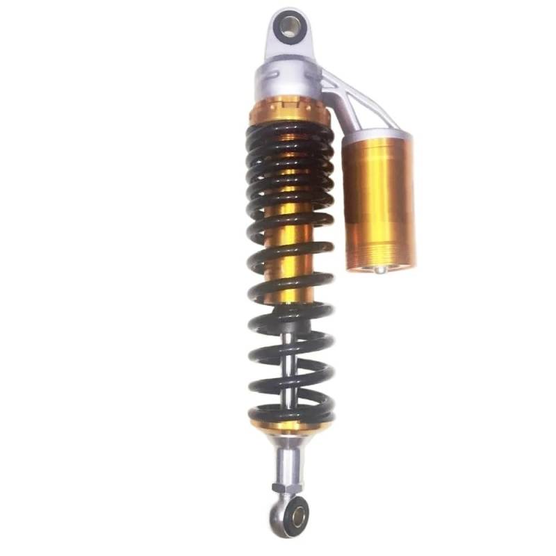 BIKKJBK Motorrad Stoßdämp 135 "340mm Motorrad Luft Stoßdämpfer Hinterradaufhängung Für Für Motor Roller ATV Quad von BIKKJBK