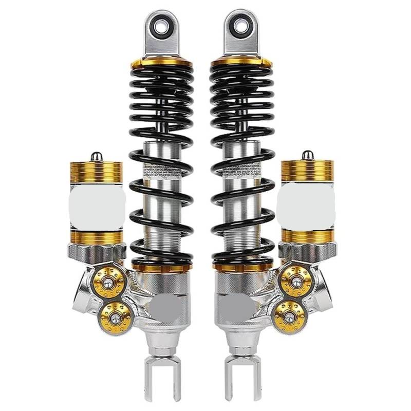 BIKKJBK Motorrad Stoßdämp 290/320mm Motorrad Invert Hinten Stoßdämpfer Für Roller Nmax Nvx Aerox155 Xmax Pcx125 150 RSZ NIU ninebot von BIKKJBK