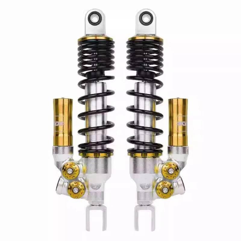 BIKKJBK Motorrad Stoßdämp 310mm325mm Invert Hinterer Stoßdämpfer Universal Für Cygnus-X RSZ N/Xmax Nvx Aerox155 Pcx125 NIU Ninebot Roller Dirt Bike von BIKKJBK