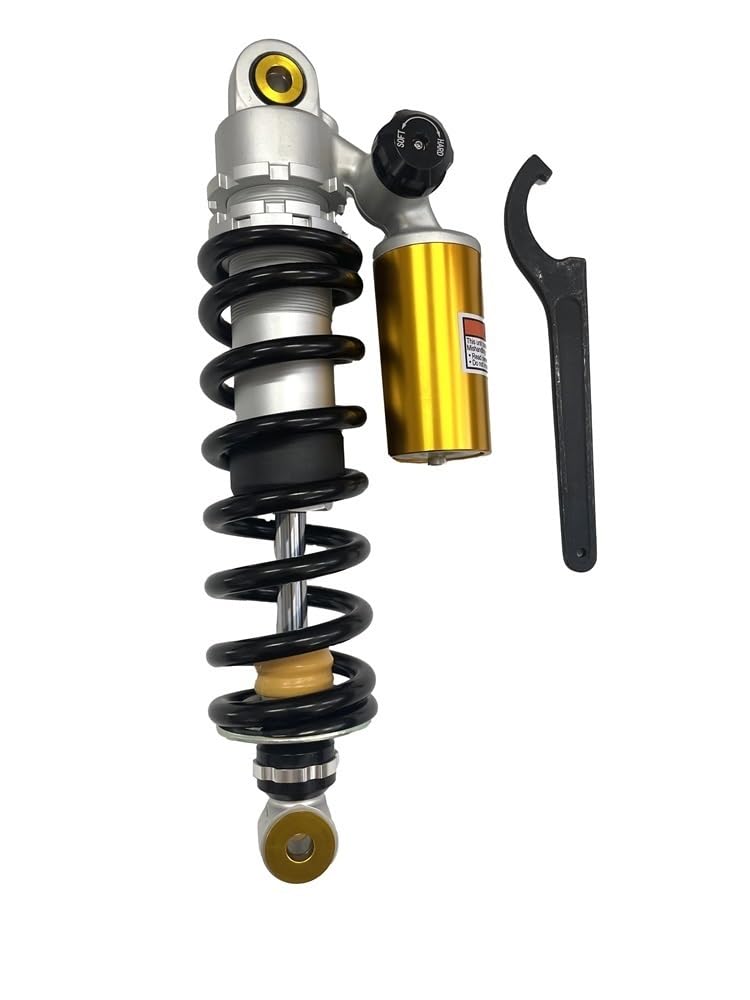 BIKKJBK Motorrad Stoßdämp Hinterer Stoßdämpfer für Banshee YFZ 350 1987–2010 Feder ersetzt 3GG-22210-42-36 von BIKKJBK