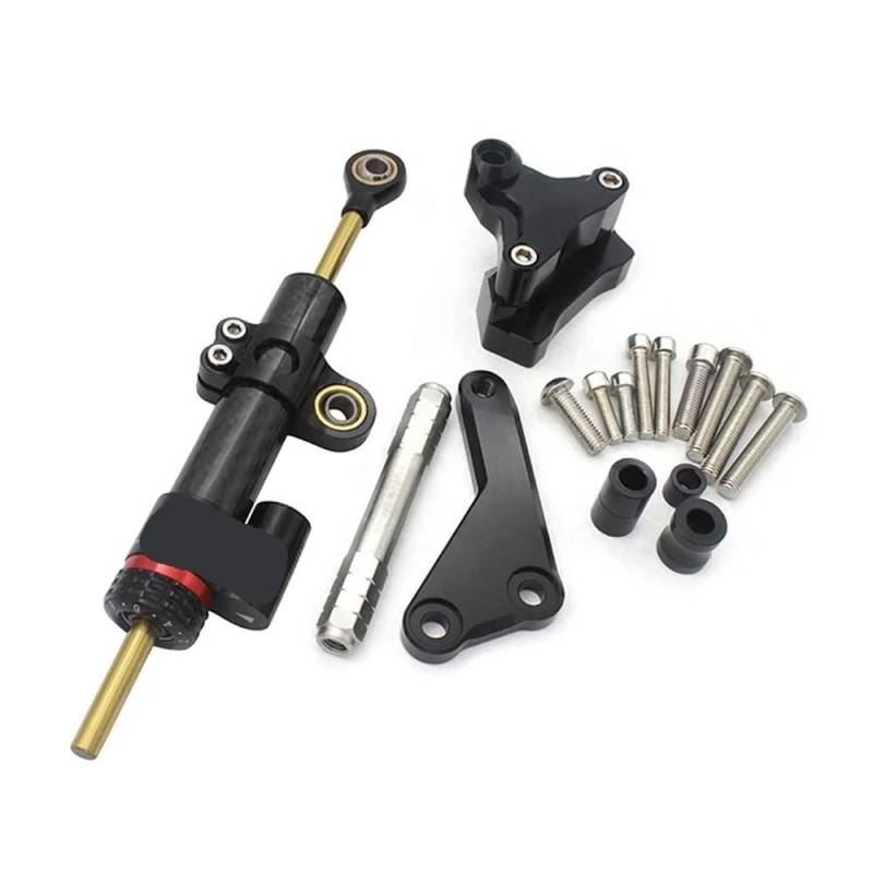 BIKKJBK Motorrad Stoßdämp Motorrad Richtungsdämpfer Stoßdämpfer Stabilisator Lenkungsdämpfer Für MT03 2018-2019 2020 von BIKKJBK