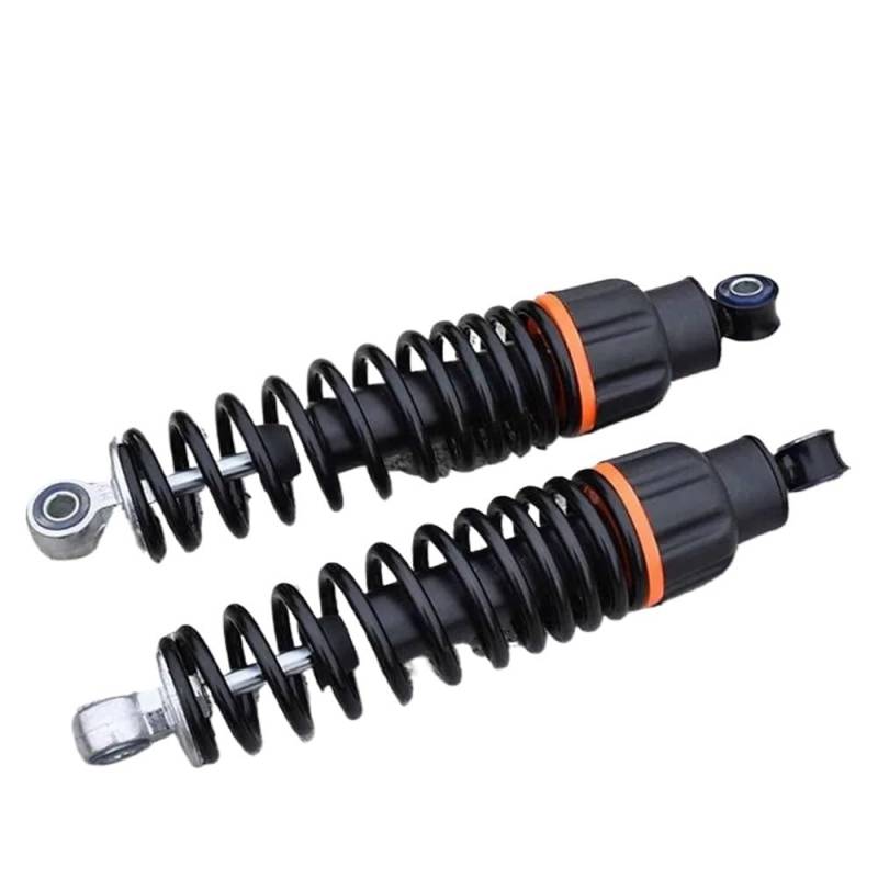 BIKKJBK Motorrad Stoßdämp Stoßdämpfer hinten für Roller Motorrad Stoßdämpfer ATV-Hinterradaufhängung verstellbare Hinterradaufhängungsfeder ATV-Luftschocks von BIKKJBK