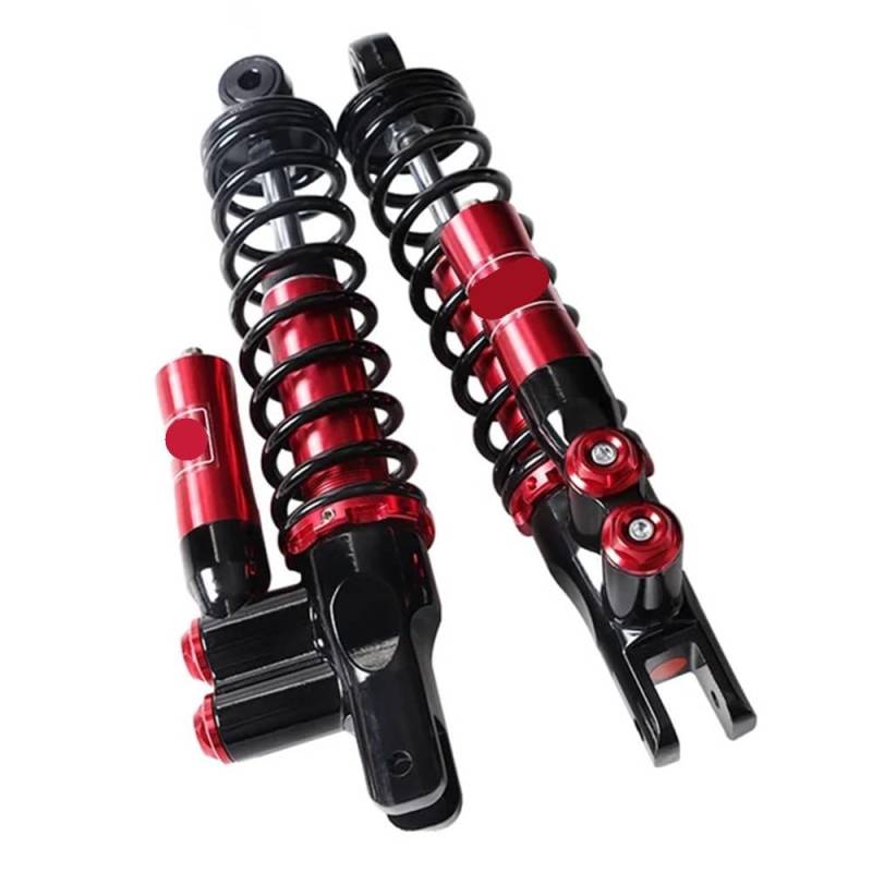 BIKKJBK Motorrad Stoßdämp Universal 300mm 320mm Motorrad Roller Invert Hinten Stoßdämpfer Für Gtr125 Pcx125 150 RSZ NIU N1S N7 von BIKKJBK