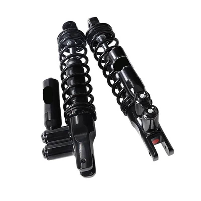 BIKKJBK Motorrad Stoßdämp Universal 300mm 320mm Motorrad Roller Invert Hinten Stoßdämpfer Für Gtr125 Pcx125 150 RSZ NIU N1S N7 von BIKKJBK