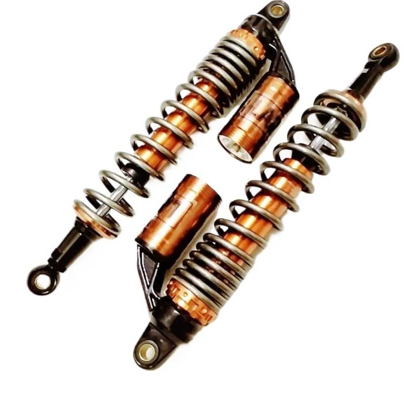 BIKKJBK Motorrad Stoßdämp Universal 410mm 415mm Motorrad Luft Stoßdämpfer Hinterradaufhängung Für Für Für von BIKKJBK