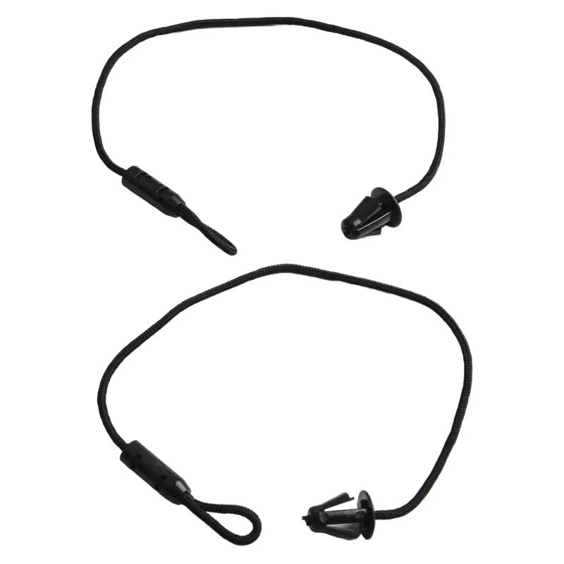BILKAR Cord Hutablage Haltebände Kompatibel Mit Skoda Für Fabia 2014 2015 2016 2017 2018 2019 2020 2021 Auto Heckklappe Kofferraum Hutablage Riemenschnur 6V6863634(2pcs) von BILKAR