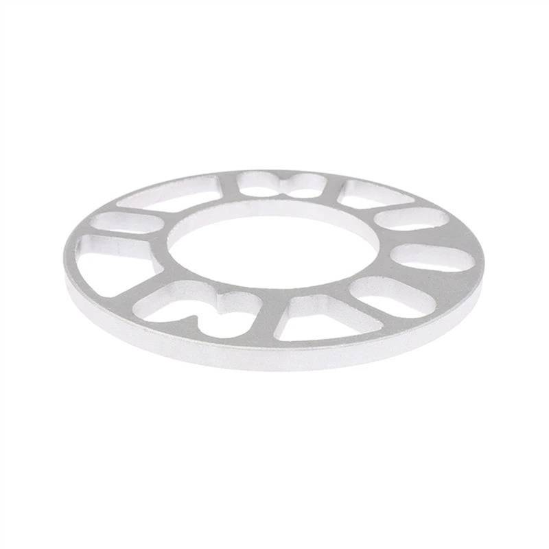 BILKAR Rad Spurverbreiterungen 1 Stücke 3/5/6/8/10mm Auto Hubcentric Räder Spacer Spurverbreiterung Adapter Distanzscheiben Platte Spurverbreiterung Adapter Verbreiterter Flansch Spacer(8mm) von BILKAR