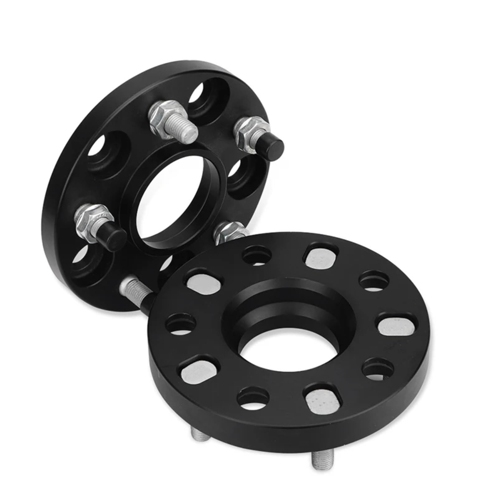 BILKAR Rad Spurverbreiterungen Kompatibel Mit Mazda 3, 2-teiliger Spurverbreiterung-Adapter, 5 Radschrauben, Distanzadapter, Trenner, PCD: 5x100 Bis 5x112, CB 57,1 Mm, M12 X 1,5(25mm) von BILKAR