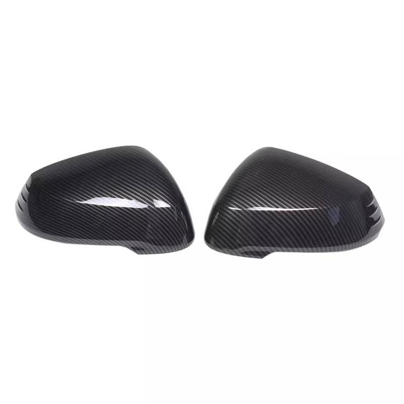 BILKAR Rückspiegel Gehäuse Kompatibel Mit Für X1 IX1 X2 IX2 U11 U12 U10 2023 2024 Auto-Aufkleber Rückspiegel-Abdeckkappe Außentür-Gehäuseverkleidung(Carbon Fiber) von BILKAR
