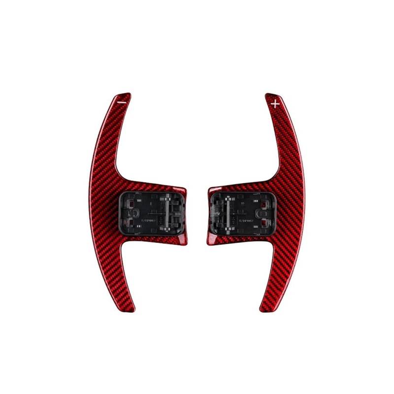 BILKAR Schaltpaddel Für Auto Kompatibel Mit 3er 5er 6er 7er G20 G30 G32 G11 G01 G02 G05 G06 Für M5 F90 X3M X4M Auto-Schaltwippenabdeckung Schaltwippen-Lenkrad(Black) von BILKAR
