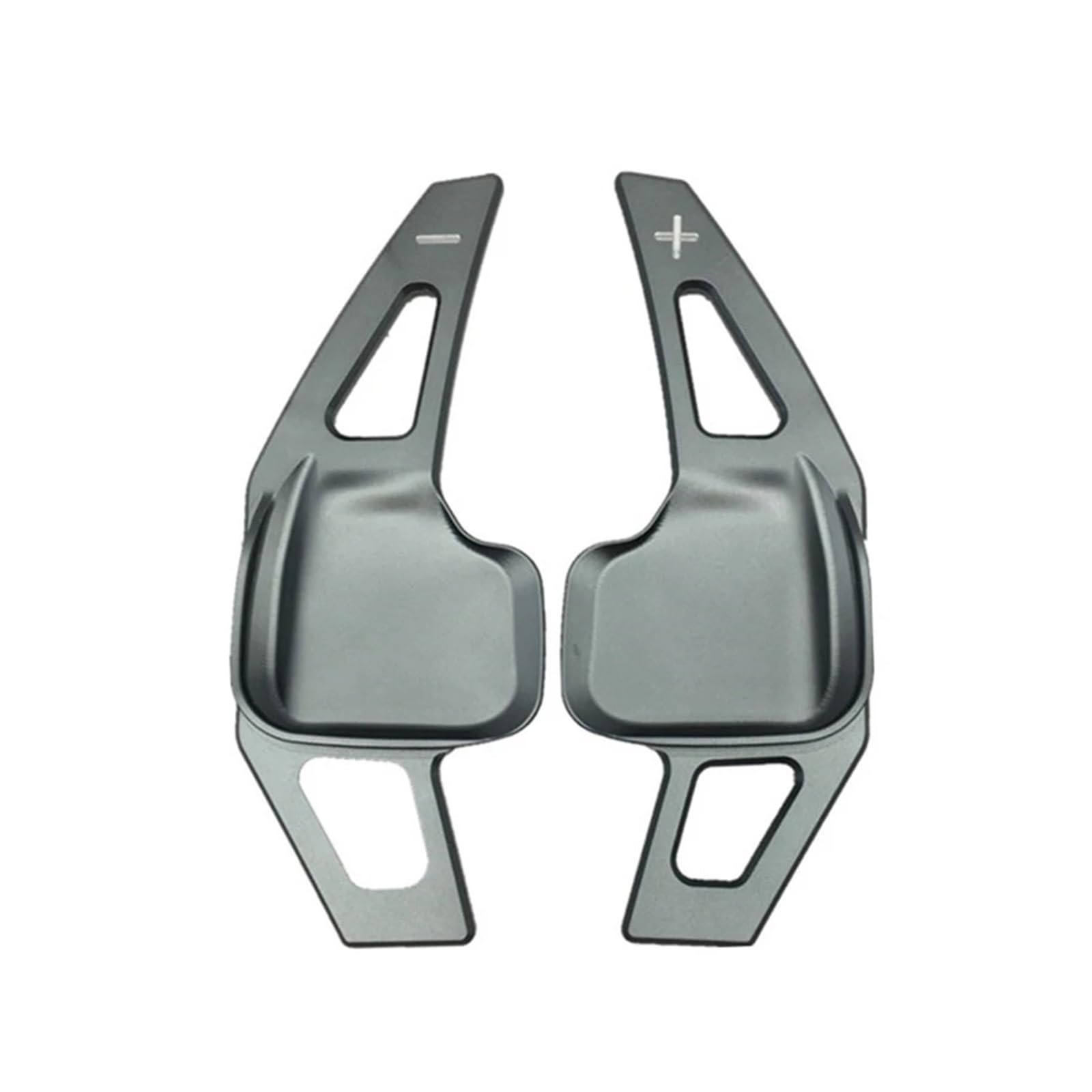 BILKAR Schaltpaddel Für Auto Kompatibel Mit 5er GT Für X4 2013 2014 2015 2016 2017, Paar Auto-Schaltwippen, Paddelverlängerung, Lenkrad-Paddelverlängerungen, Schalthebel(Gray) von BILKAR