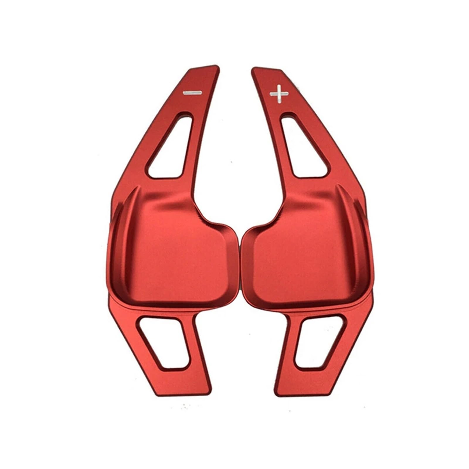 BILKAR Schaltpaddel Für Auto Kompatibel Mit 5er GT Für X4 2013 2014 2015 2016 2017, Paar Auto-Schaltwippen, Paddelverlängerung, Lenkrad-Paddelverlängerungen, Schalthebel(Red) von BILKAR