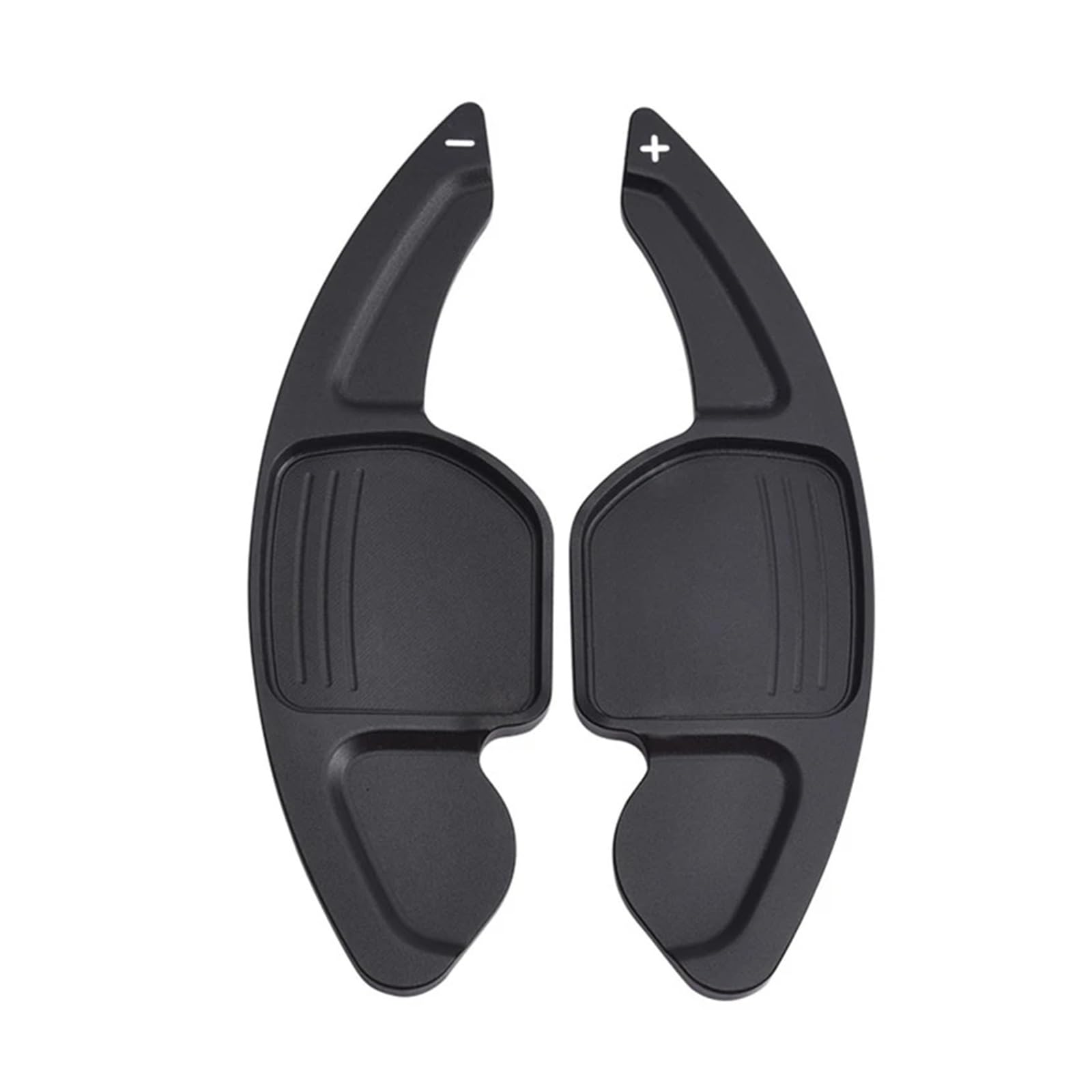BILKAR Schaltpaddel Für Auto Kompatibel Mit A6 C7 2012 2013 2014 2015 2016 2017 Für S3 2014 2015 2016 2017, 2 Stück Auto-Lenkrad-Schaltwippen-Schalthebel-Getriebeverlängerung(Black) von BILKAR
