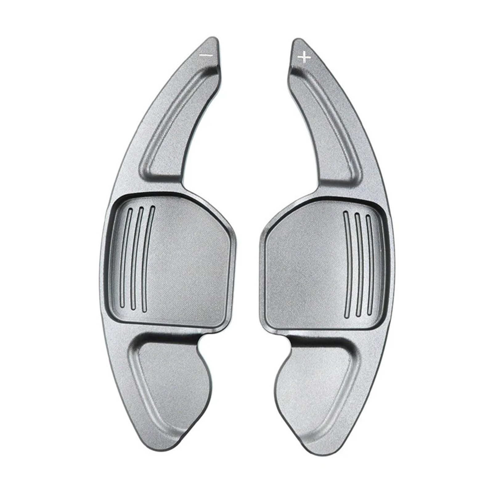 BILKAR Schaltpaddel Für Auto Kompatibel Mit A6 C7 2012 2013 2014 2015 2016 2017 Für S3 2014 2015 2016 2017, 2 Stück Auto-Lenkrad-Schaltwippen-Schalthebel-Getriebeverlängerung(Gray) von BILKAR