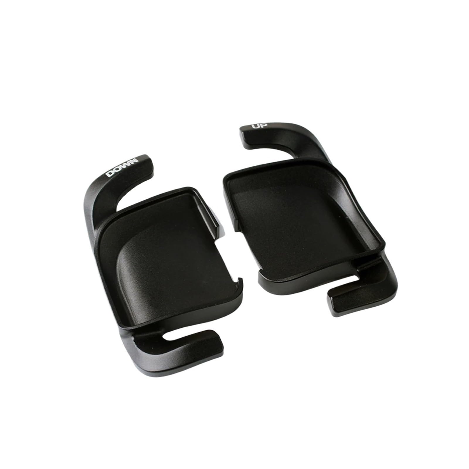 BILKAR Schaltpaddel Für Auto Kompatibel Mit Benz Für C-Klasse W206 S206 X206 Für EQS V297 2022 2023 Auto-Schaltwippen Schaltwippenabdeckung Lenkrad-Schaltwippen(Black) von BILKAR