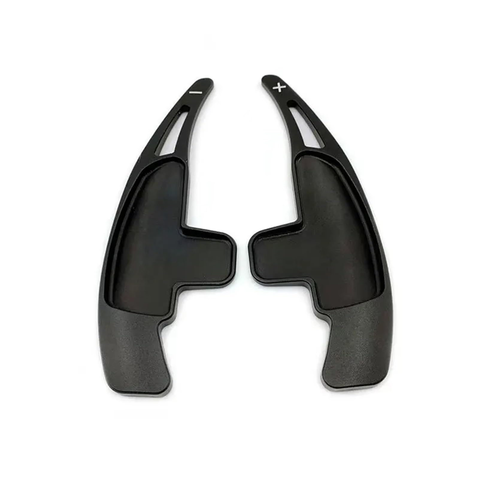 BILKAR Schaltpaddel Für Auto Kompatibel Mit Benz Für C63 C43 E63 E53 E43 2009 2010 2011 2012 2013 2014 Auto-Schaltwippenabdeckung Lenkrad-Schaltwippen-Verlängerungsschalter(Black) von BILKAR