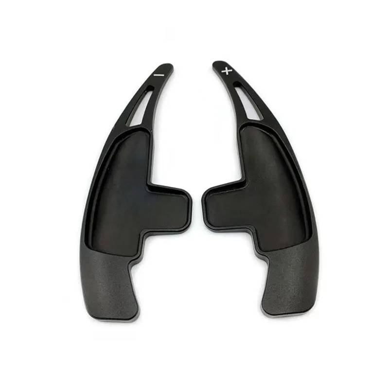 BILKAR Schaltpaddel Für Auto Kompatibel Mit Benz Für C63 C43 E63 E53 E43 2009 2010 2011 2012 2013 2014 Auto-Schaltwippenabdeckung Lenkrad-Schaltwippen-Verlängerungsschalter(Black) von BILKAR