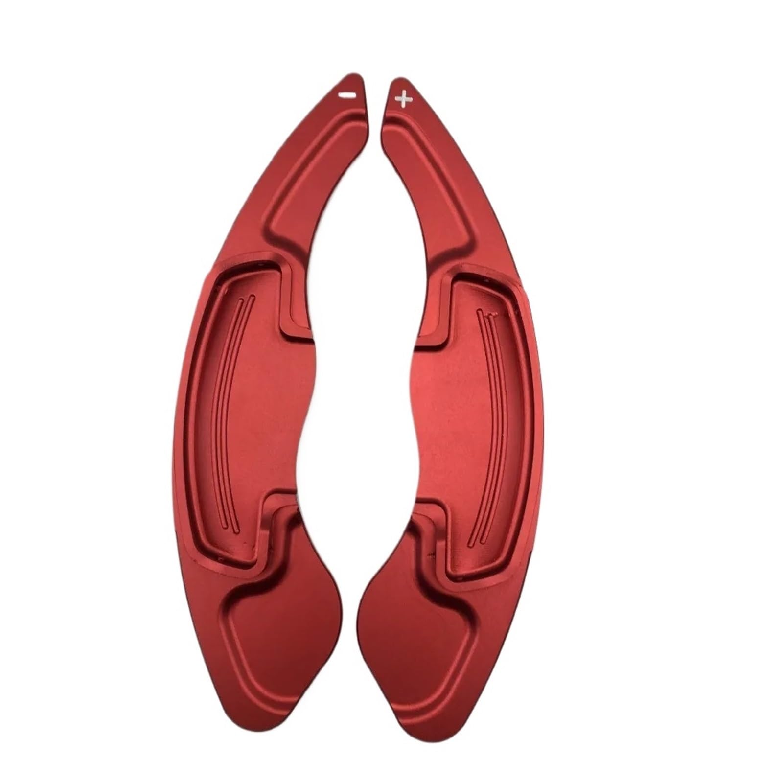 BILKAR Schaltpaddel Für Auto Kompatibel Mit CR-V Für Hybrid 2.0l Net Edition 2017 2018 2019 Auto-Schaltwippenabdeckung Lenkrad-Schaltwippenverlängerung(Red) von BILKAR