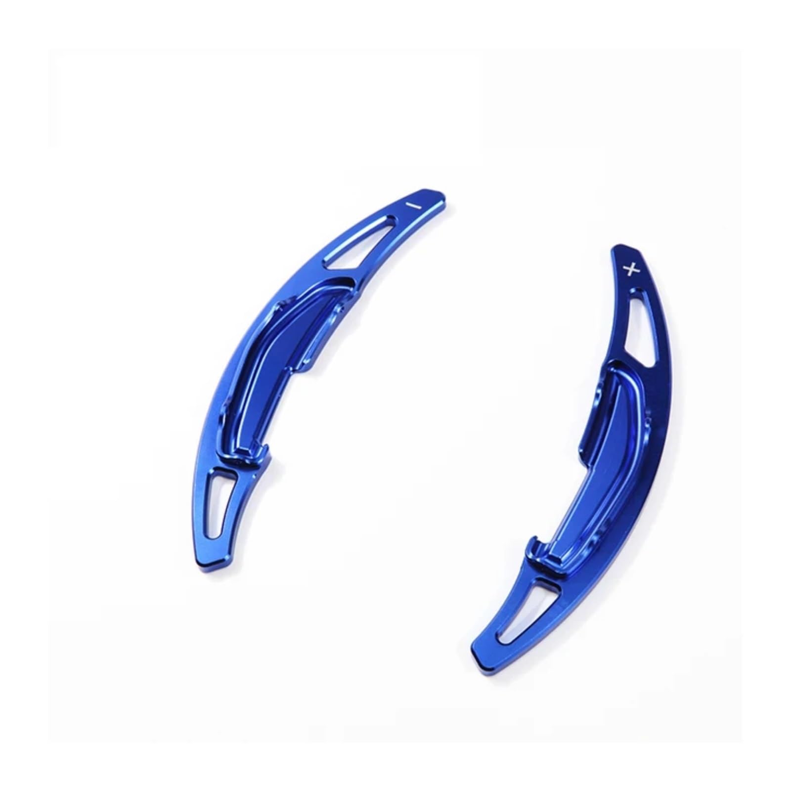 BILKAR Schaltpaddel Für Auto Kompatibel Mit M2 M3 M4 2014 2015 2016 2017 2018, 2-teilige Auto-Schaltwippen, Auto-Lenkrad, Aluminium-Schaltwippen-Verlängerung(Blue) von BILKAR