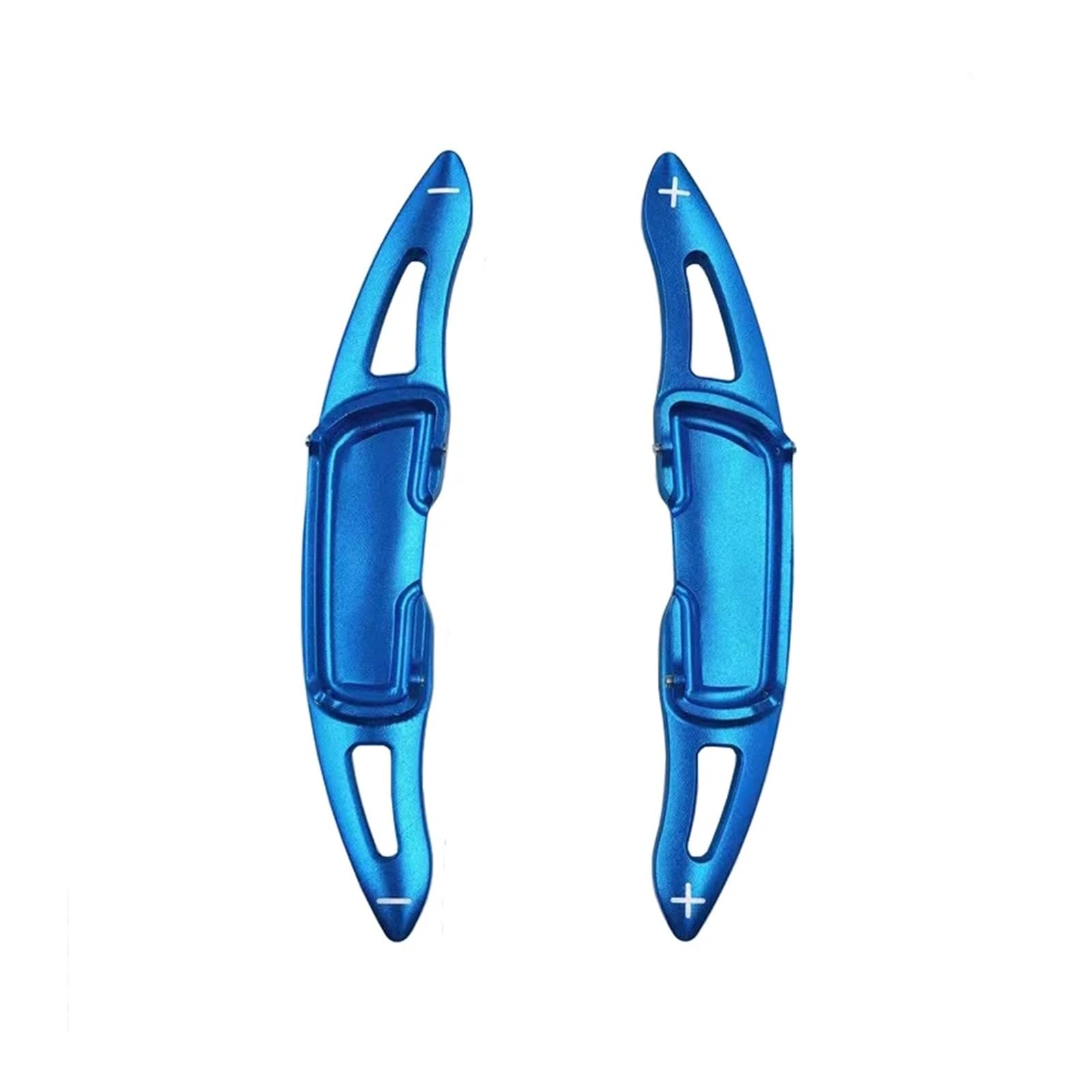 BILKAR Schaltpaddel Für Auto Kompatibel Mit Mazda Für CX-5 2016 2017 2018 2019 2020 Aluminium-Auto-Schaltwippen Auto-Lenkrad-Schaltwippen-Verlängerungsschalthebel(Blue) von BILKAR