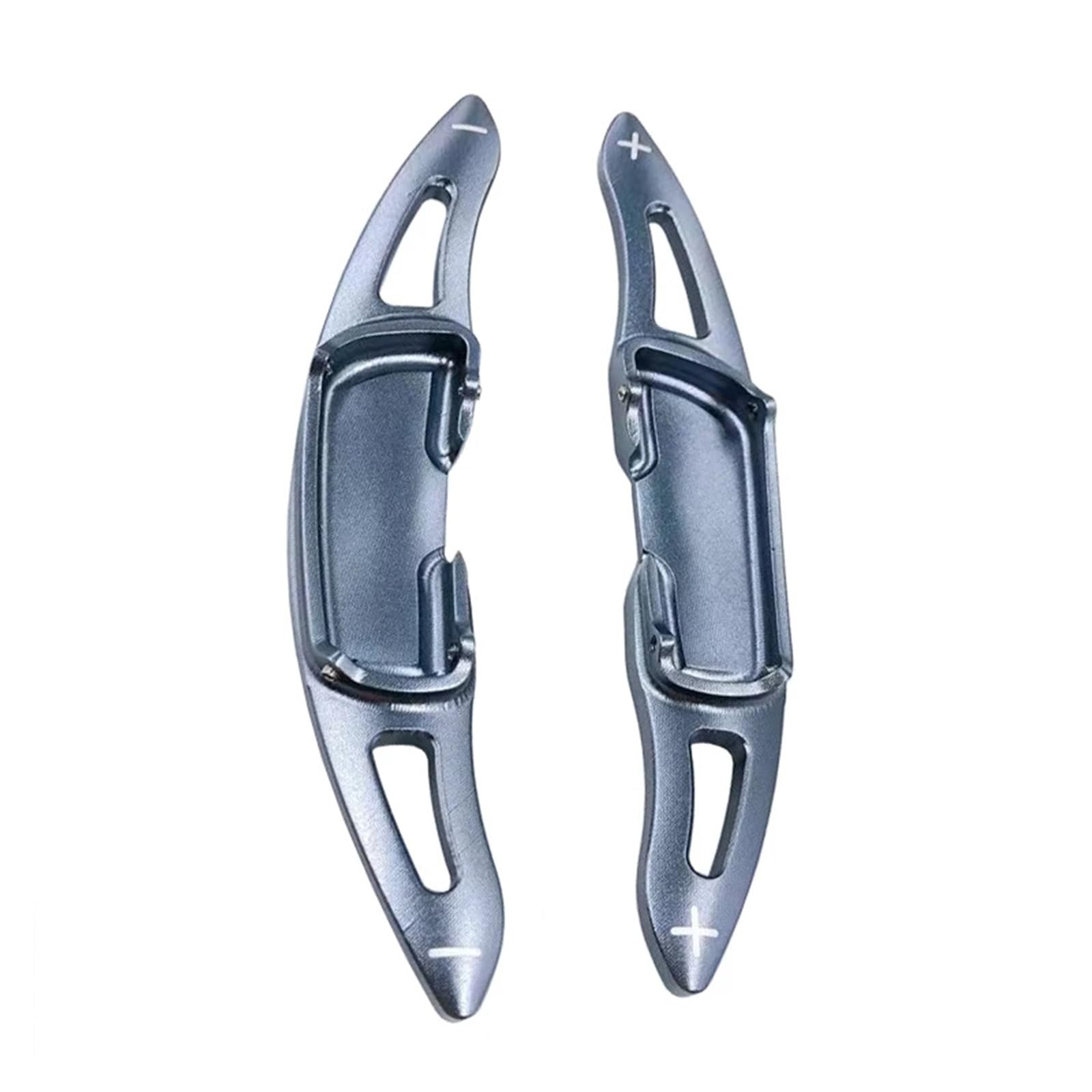 BILKAR Schaltpaddel Für Auto Kompatibel Mit Mazda Für CX-5 2016 2017 2018 2019 2020 Aluminium-Auto-Schaltwippen Auto-Lenkrad-Schaltwippen-Verlängerungsschalthebel(Gray) von BILKAR