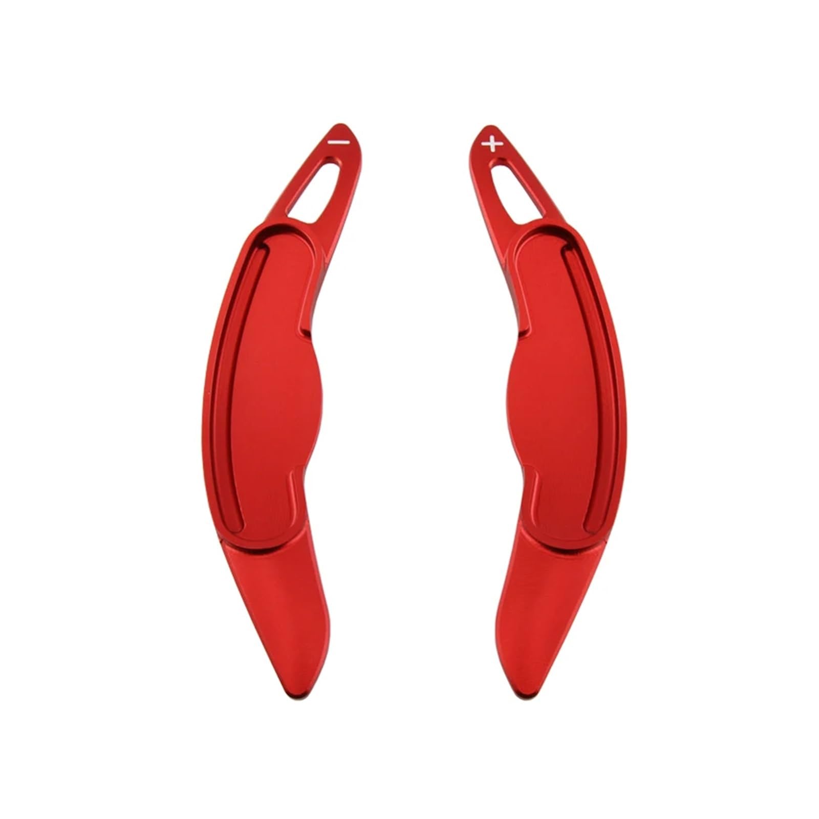BILKAR Schaltpaddel Für Auto Kompatibel Mit Mini Für One Für JCW Für Clubman Auto-Schaltwippen Auto-Paddelverlängerung Auto-Lenkrad-Schaltwippenverlängerung(Red) von BILKAR