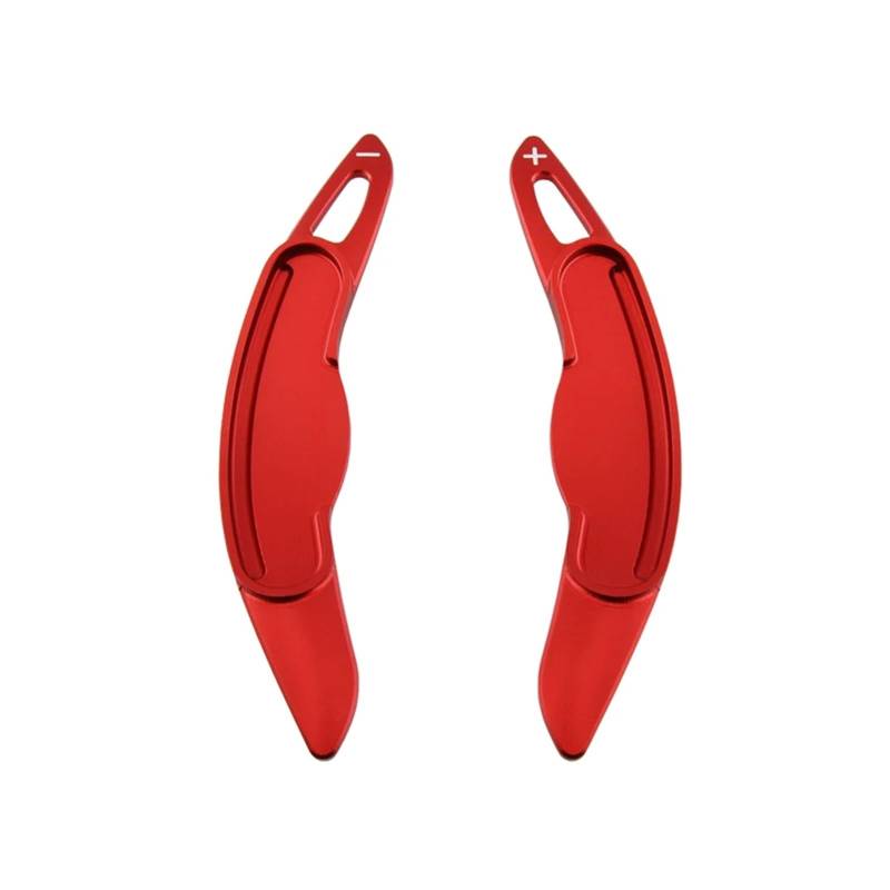 BILKAR Schaltpaddel Für Auto Kompatibel Mit Mini Für One Für JCW Für Clubman Auto-Schaltwippen Auto-Paddelverlängerung Auto-Lenkrad-Schaltwippenverlängerung(Red) von BILKAR