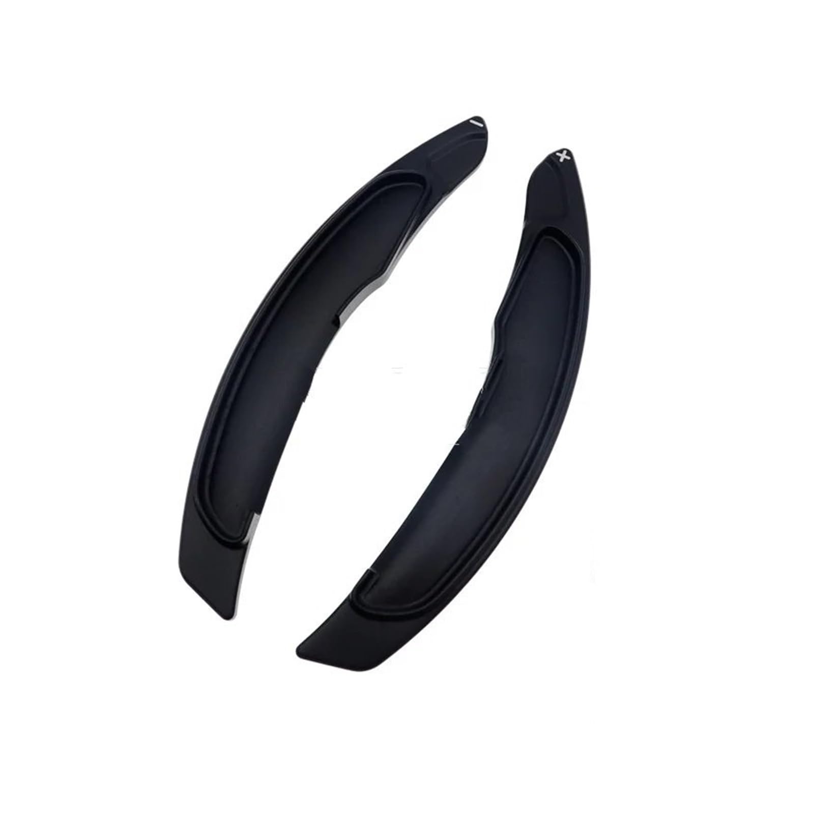 BILKAR Schaltpaddel Für Auto Kompatibel Mit Mitsubishi Für Lancer 2010 2011 2012 2013 2014 2015 2016 Auto-Schaltwippenabdeckung Auto-Lenkrad-Schaltwippen-Schaltwippenverlängerung(Black) von BILKAR