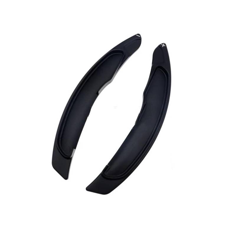 BILKAR Schaltpaddel Für Auto Kompatibel Mit Mitsubishi Für Lancer 2010 2011 2012 2013 2014 2015 2016 Auto-Schaltwippenabdeckung Auto-Lenkrad-Schaltwippen-Schaltwippenverlängerung(Black) von BILKAR
