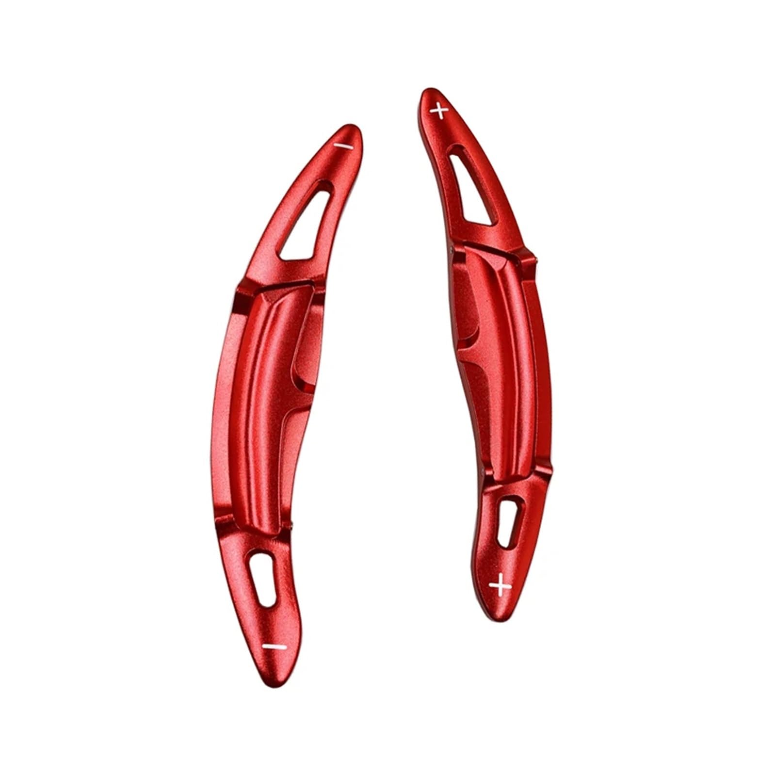 BILKAR Schaltpaddel Für Auto Kompatibel Mit Porsche Für Cayenne 2015 2016 2017 2018 2019 Auto-Schaltwippen Auto-Rad-Lenkgetriebe-Schaltwippen-Verlängerungsschalthebel(Red) von BILKAR