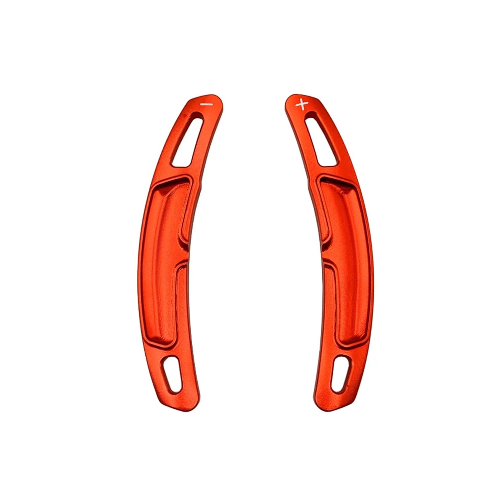 BILKAR Schaltpaddel Für Auto Kompatibel Mit Porsche Für Cayenne 2015 2016 2017 2018 2019 Auto-Schaltwippen Auto-Rad-Lenkgetriebe-Schaltwippen-Verlängerungsschalthebel(Red) von BILKAR