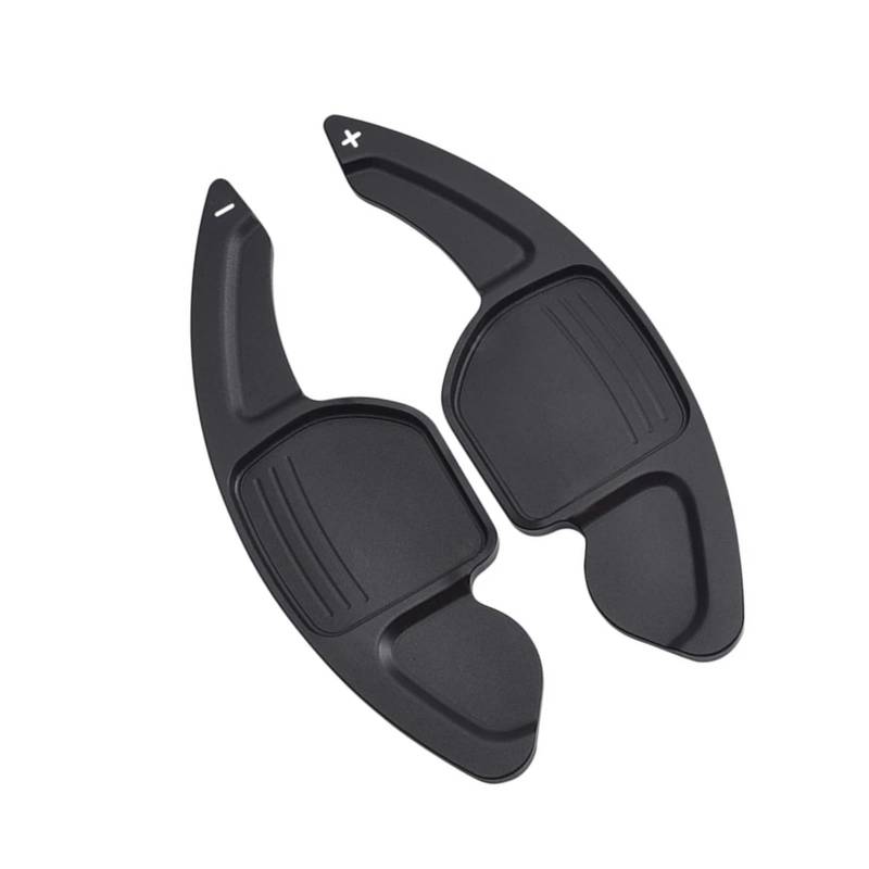 BILKAR Schaltpaddel Für Auto Kompatibel Mit Q7 2011 2012 2013 2014 2015 Für TT TTS 2011 2012 2013 2014 Auto-Schaltwippenabdeckung Auto-Lenkrad-Schaltwippen-Schalthebelverlängerung(Black) von BILKAR