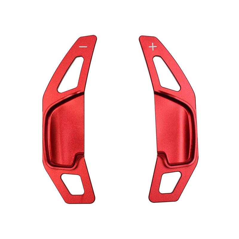 BILKAR Schaltpaddel Für Auto Kompatibel Mit Toyota Für Mark X 2010 2011 2012 2013 2014 2015 2016 2017 Autoteile Autoschaltwippen Rad Lenkrad Paddelverlängerung Schalthebelabdeckung(Red) von BILKAR