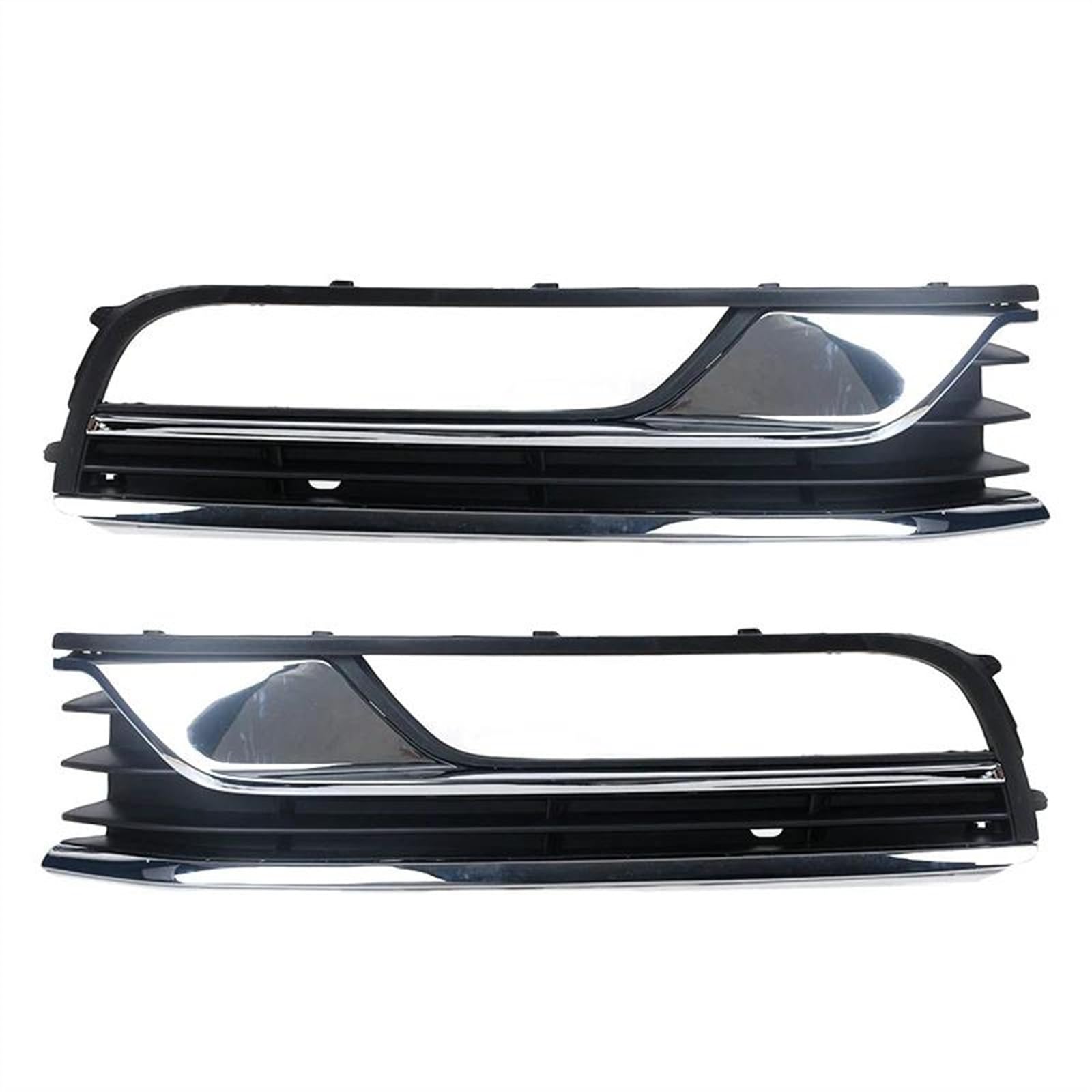 Nebel Lampe Gitter Kompatibel Mit VW Für Passat B7 2012 2013 2014 2015 2016, Auto-Frontstoßstange, Nebelscheinwerfer, Kühlergrill, Abdeckung, Zierleisten 3AD853665 3AD853666(Pair) von BILKAR