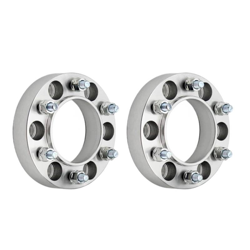 Rad Spurverbreiterungen Kompatibel Mit Nissan Für Navara D40 2004–2015 2016 2017 2018 2019 2020, 2-teiliger Spurverbreiterung-Adapter, 6 Radschrauben, Abstandshalter PCD 6 X 114,3 66,1 Mm(35mm) von BILKAR