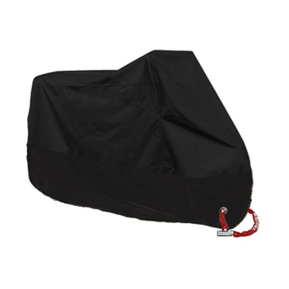 Motorcycle Cover,Motorrad Abdeckplane M L XL 2XL 3XL 4XL Motorrad-Cover Universal Außen UVschutz All Season Wasserdichtes Bike Regen Staubdichtes Motorroller-Abdeckung Universal (Color : 9, Size : X von BINCIBH