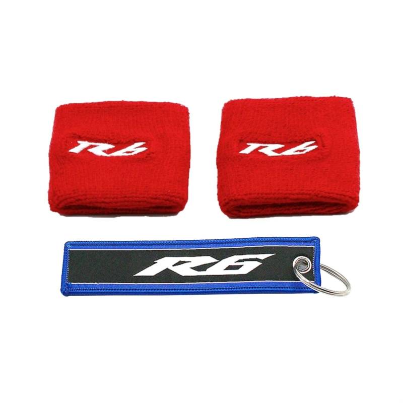 Motorrad R6 3D. Logo vordere Bremse Reservoir Sock flüssigkeit öltank Tasse Abdeckung mantelhülsen for YZF R6 YZF-R6 YZFR6 R 6s. (Color : 6) von BINGYUAN