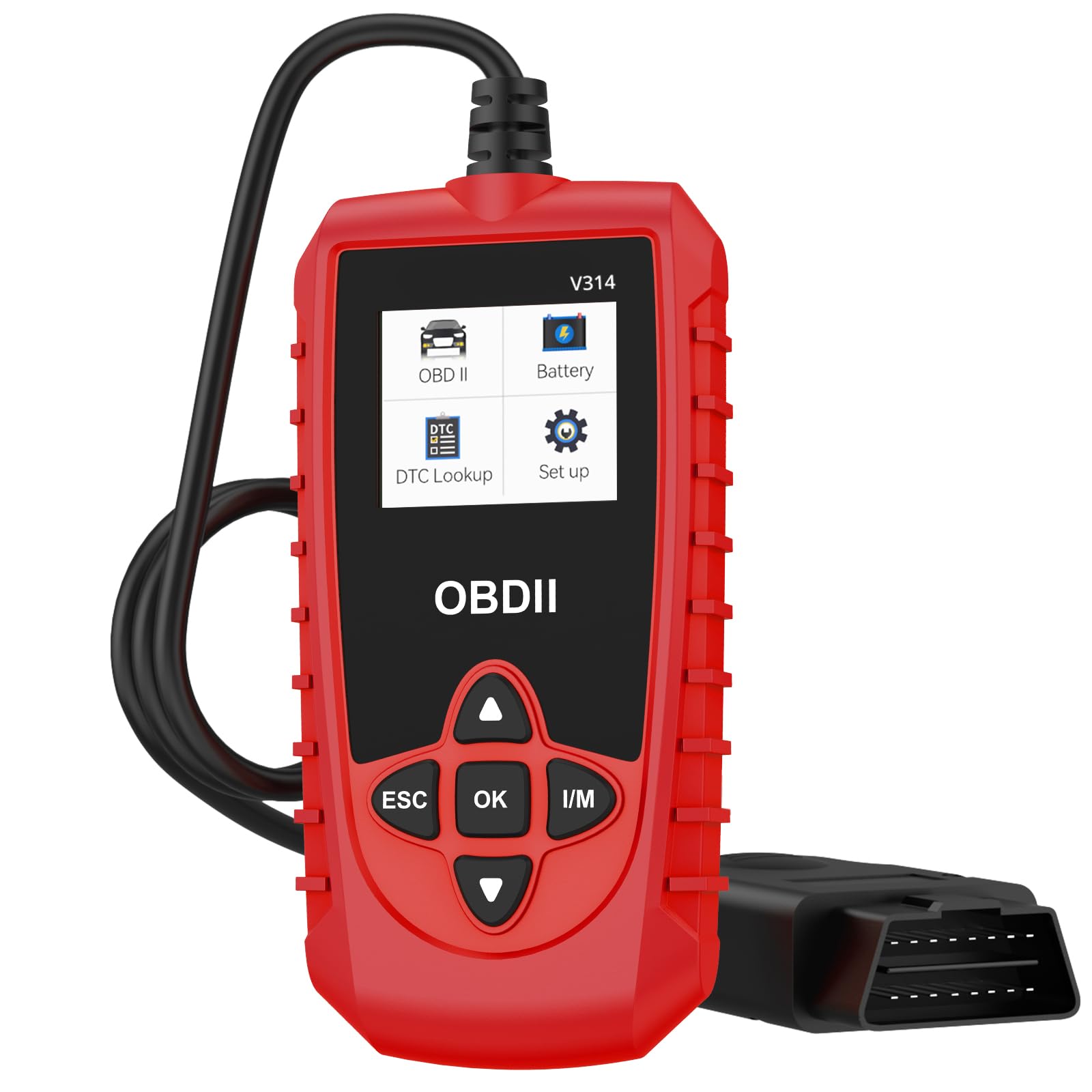 BINTA OBD2 Diagnosegerät Auto OBD2 Scanner Codeleser OBDII Diagnosewerkzeug EOBD Motor Fehlercodeleser Scanner mit DTC-Definition KFZ-Fehlercode-Lesegerät für Autos ab Baujahr 1996 BINTA OBD2 Diagnosegerät Auto OBD2 Scanner Codeleser OBDII Diagnosewerkzeug EOBD Motor Fehlercodeleser Scanner mit DTC-Definition KFZ-Fehlercode-Lesegerät für Autos ab Baujahr 1996 von BINTA
