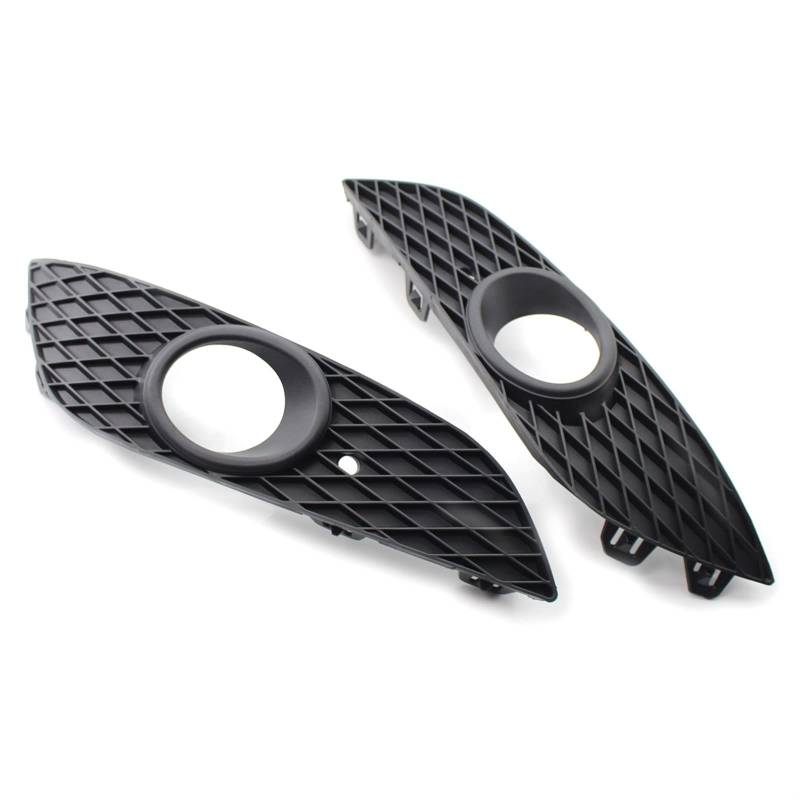 BIPANO 1 Paar Links rechts Auto-Nebelscheinwerfer-Kühlergrill, Nebelscheinwerfer-Kühlergrill-Abdeckung, for Vauxhall, for Opel, for Astra H 07–12 1400409 1400410 Nebelscheinwerfer-Einfassungsgitter von BIPANO