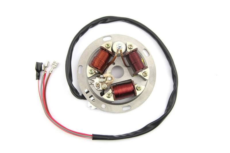 12V Grundplatte Stator komplett mit Unterbrecher für Simson S51, S70, KR51/2 von BISOMO